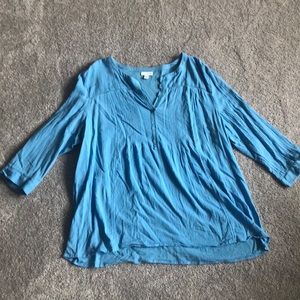 JJill flowy cotton tunic top